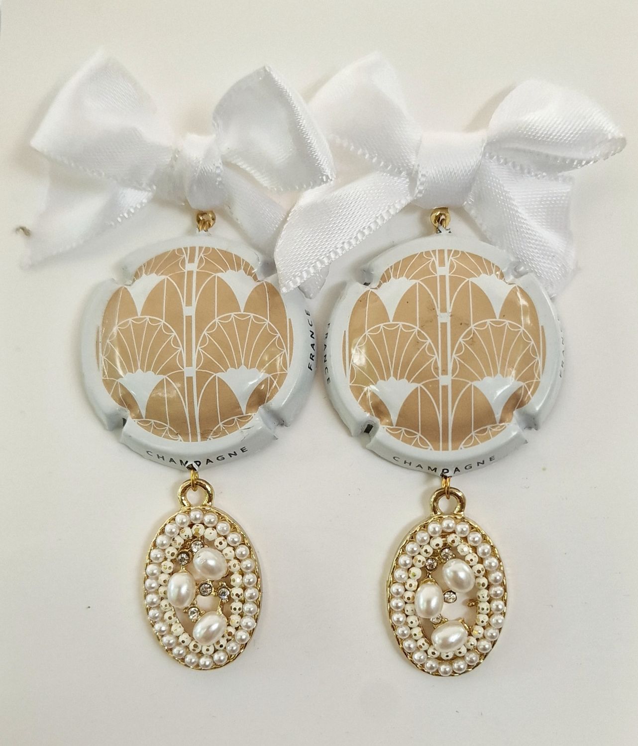 Orecchini Champagne