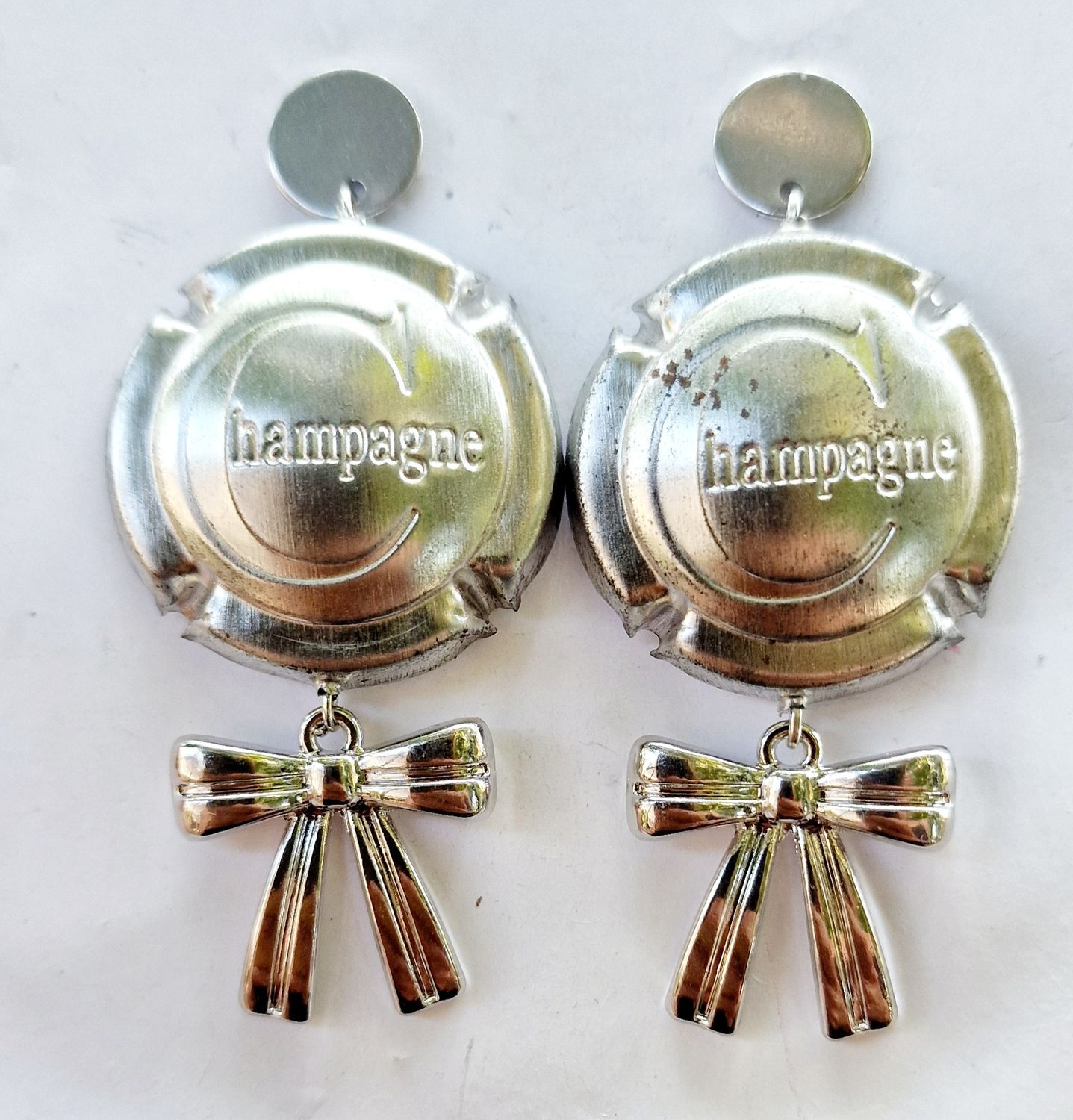 Orecchini Champagne