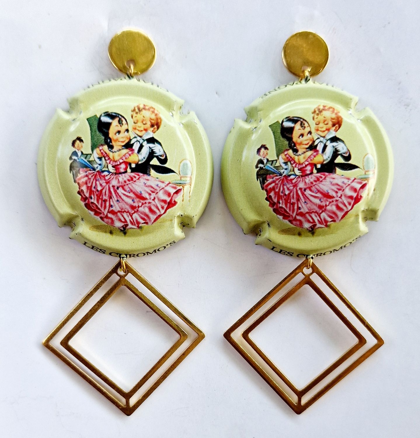 Orecchini Champagne