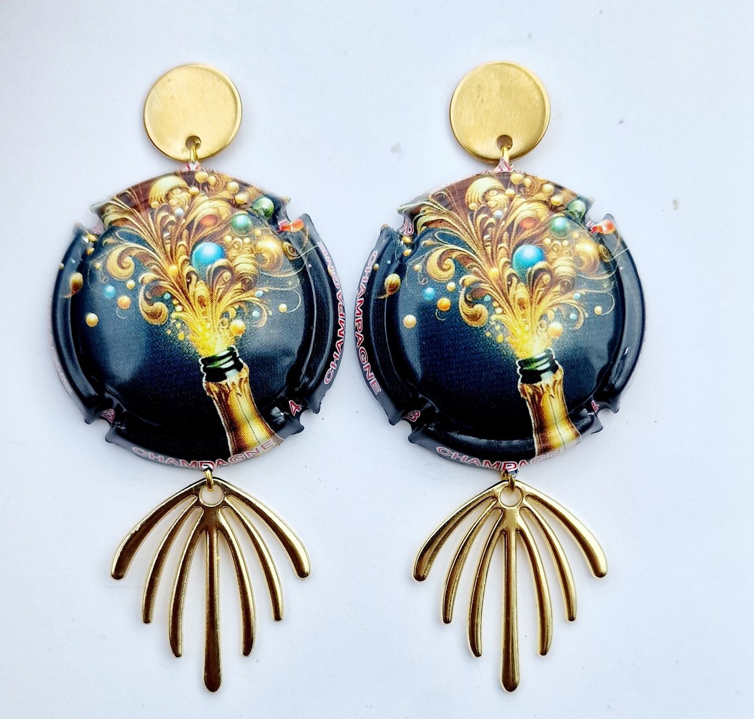 Orecchini Champagne