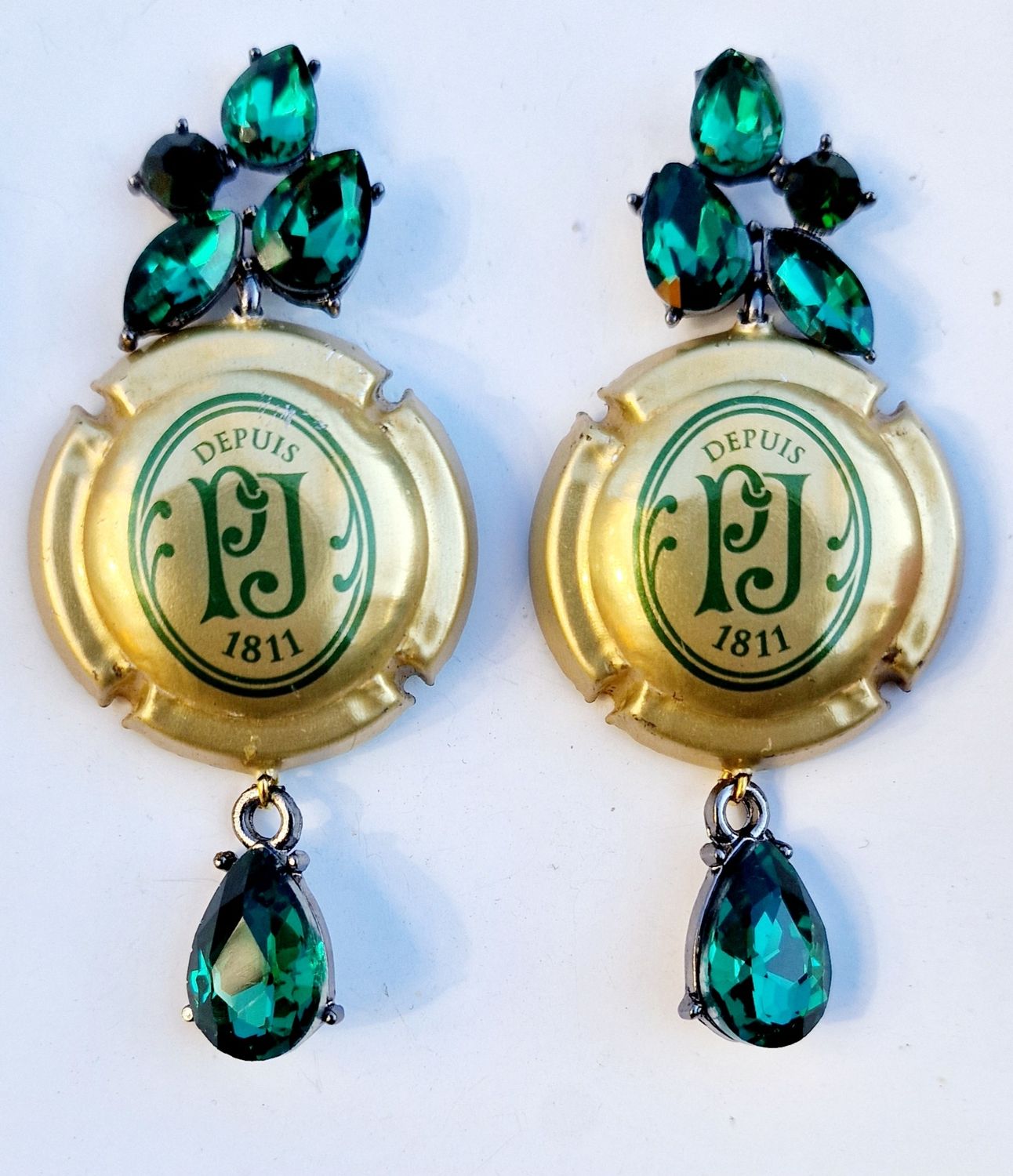 Orecchini Champagne