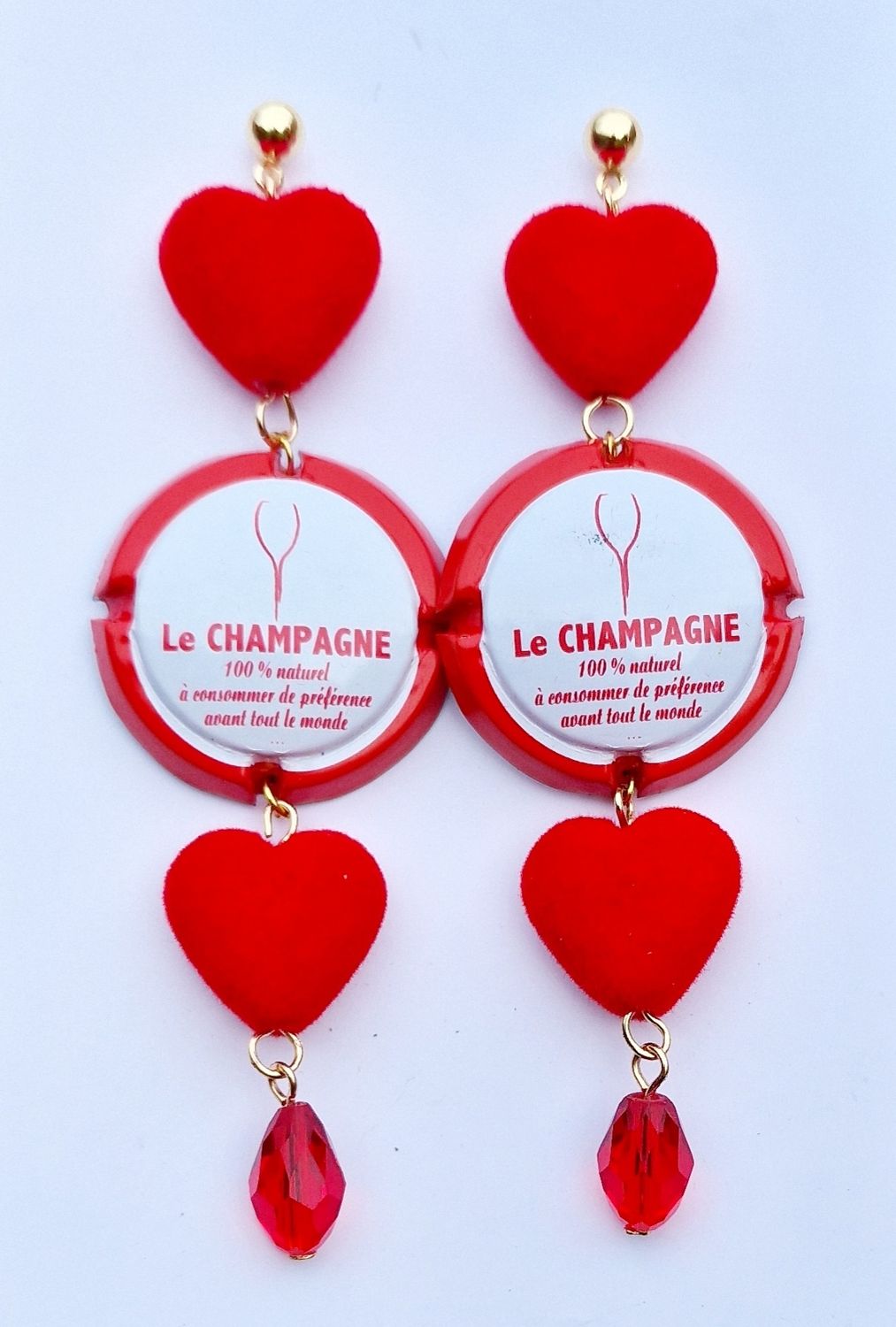 Orecchini Champagne