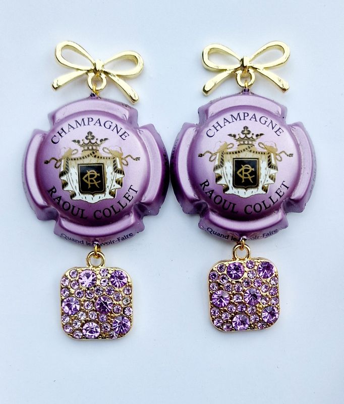 Orecchini Champagne