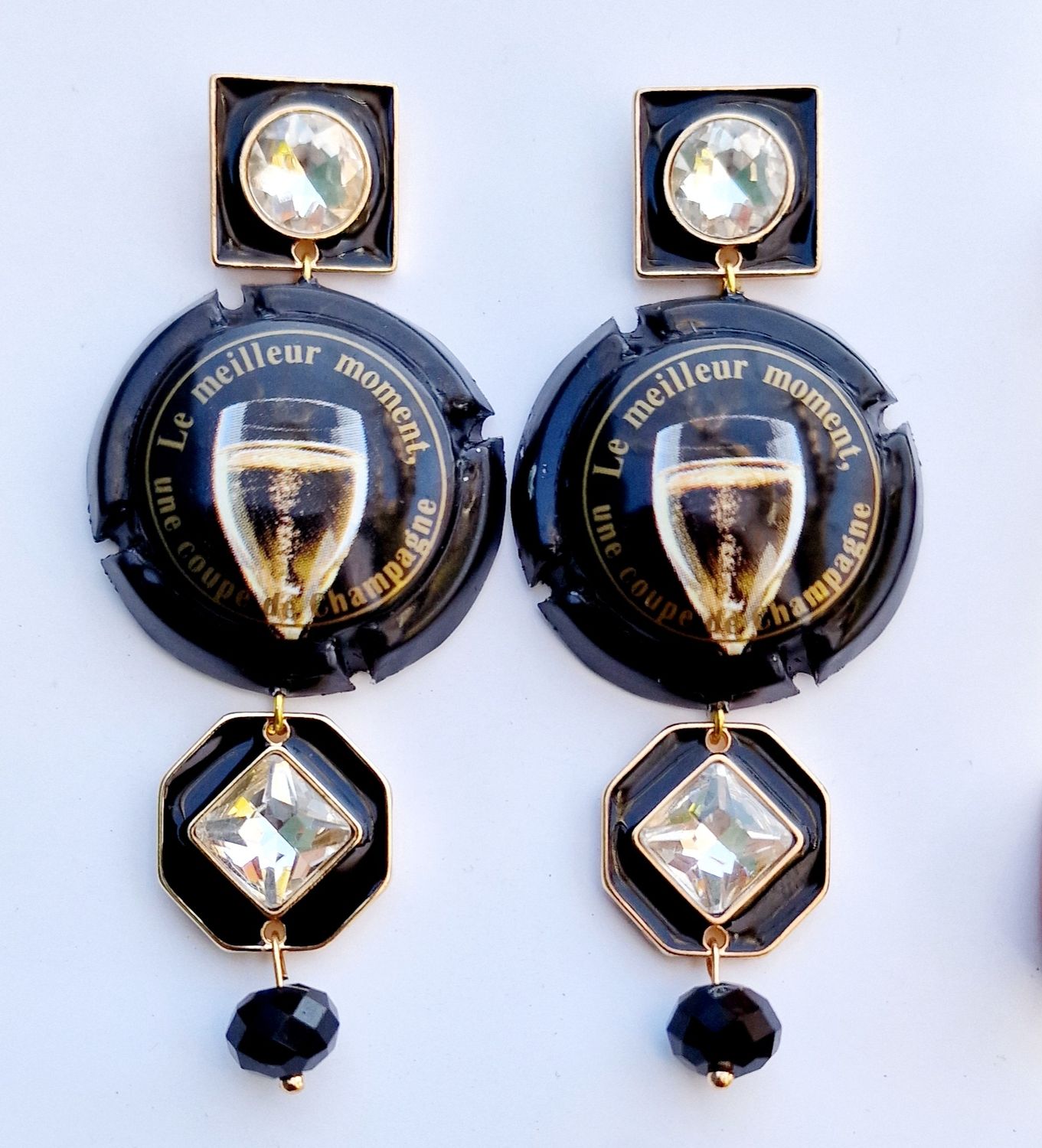 Orecchini Champagne