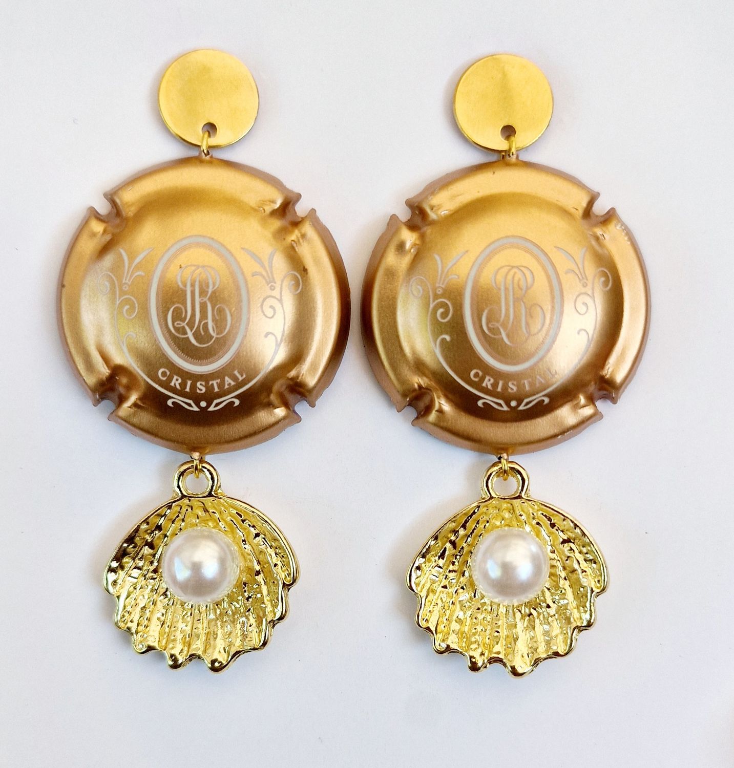 Orecchini Champagne