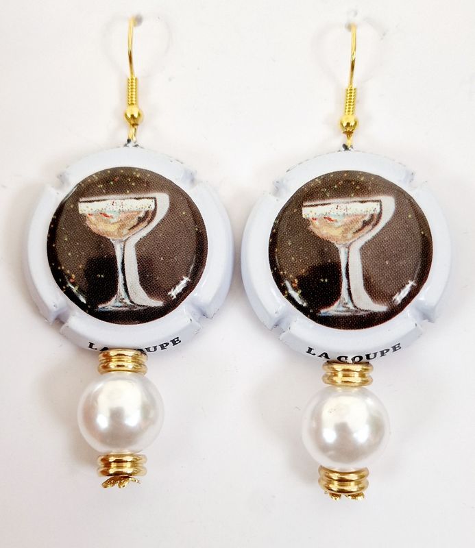 Orecchini Champagne