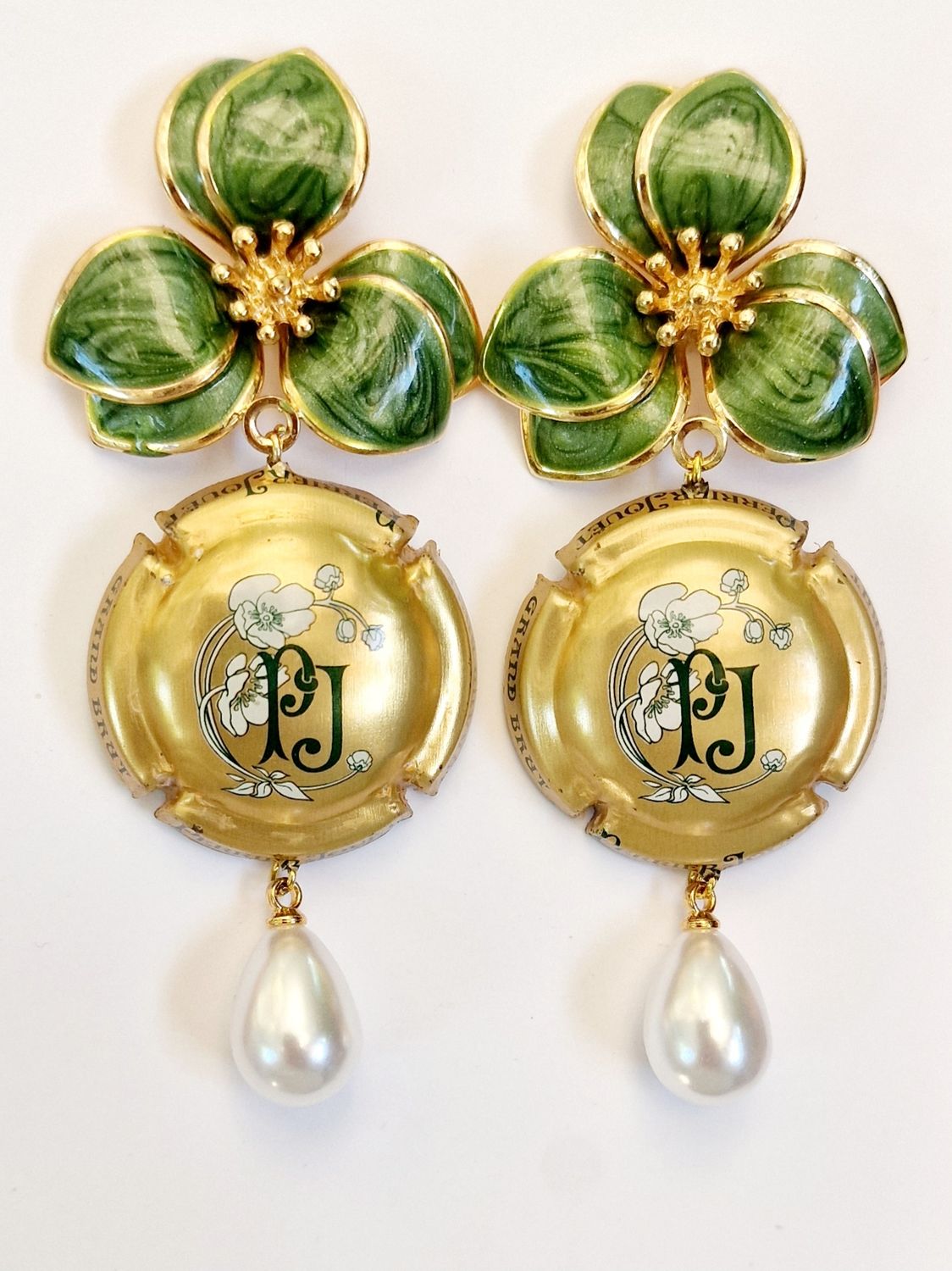 Orecchini Champagne