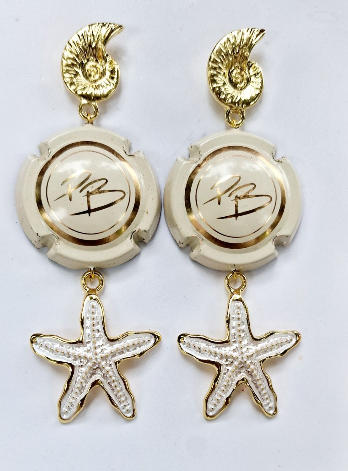 Orecchini Champagne