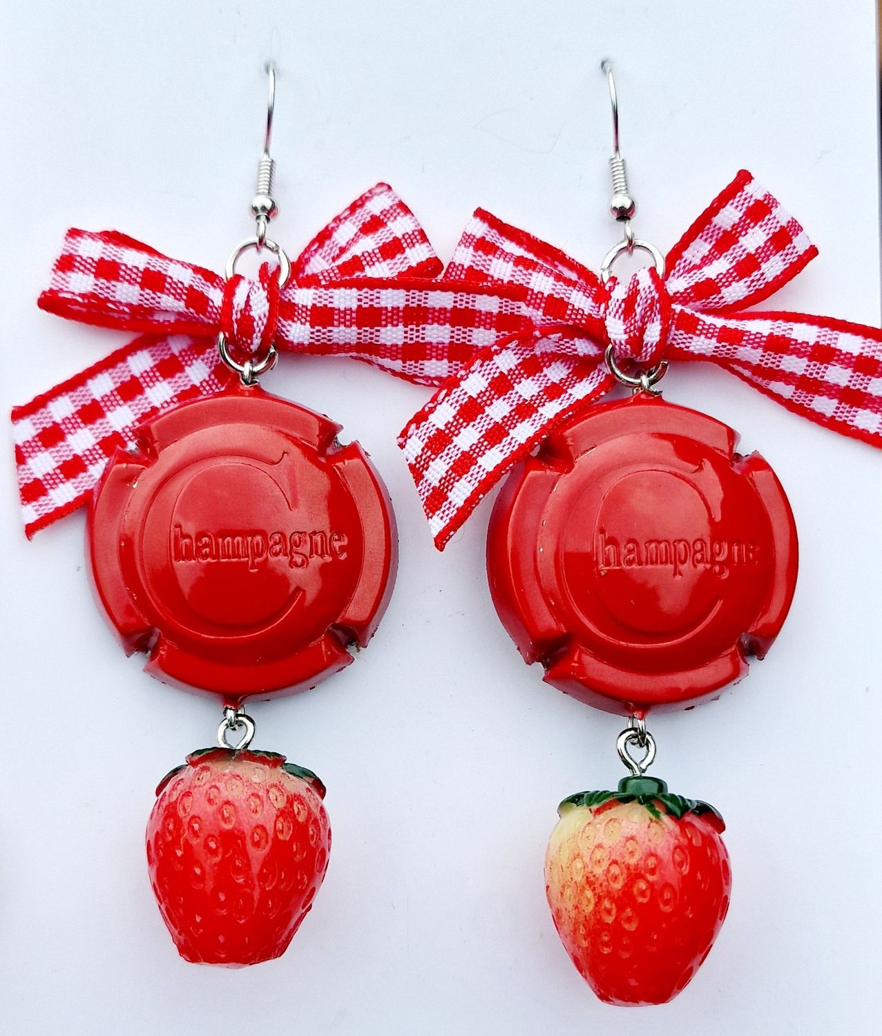 Orecchini Champagne
