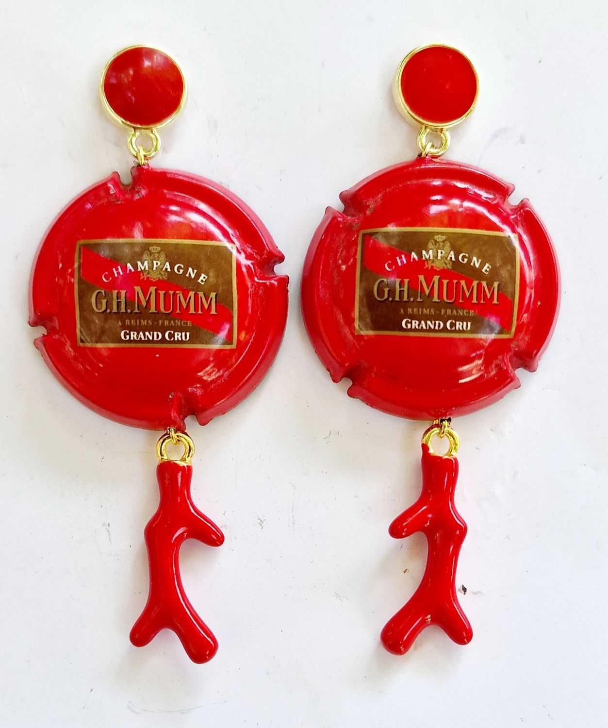 Orecchini Champagne