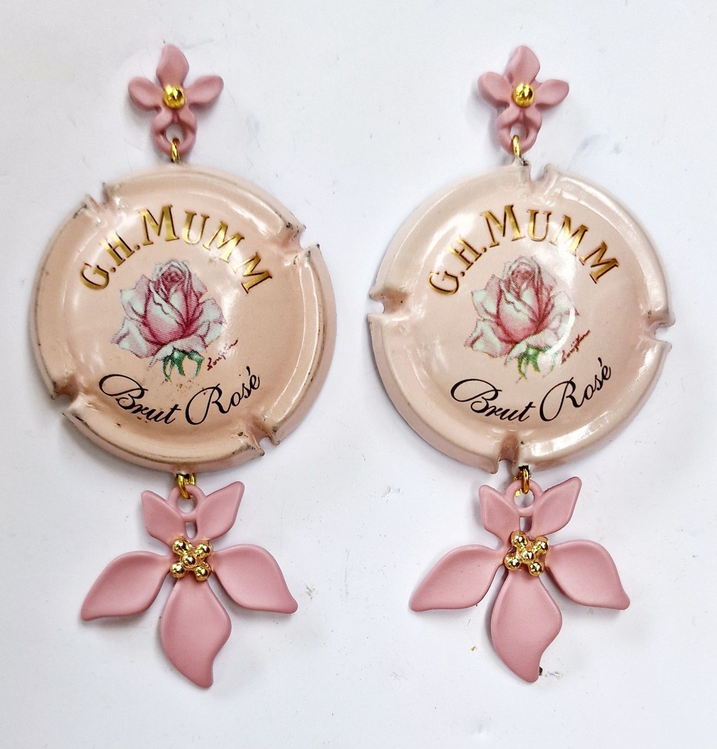 Orecchini Champagne