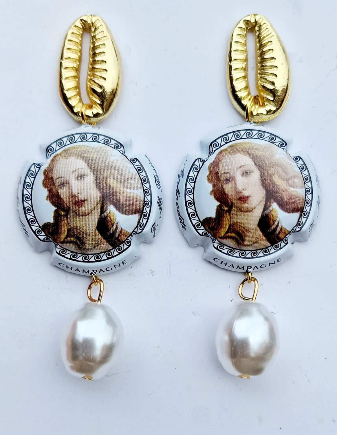 Orecchini Champagne