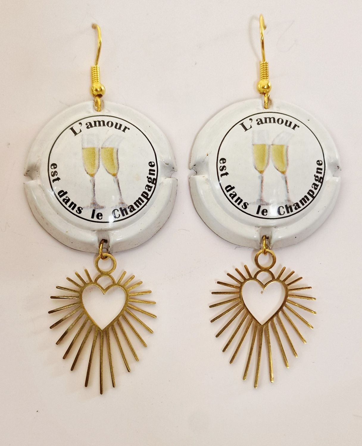 Orecchini Champagne