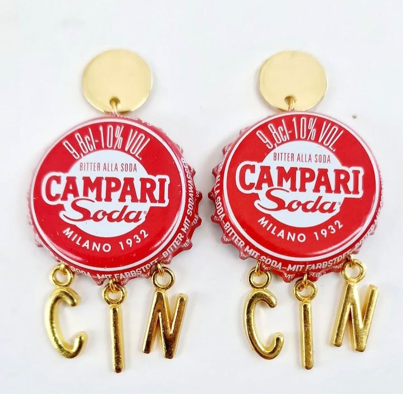 Orecchini Campari