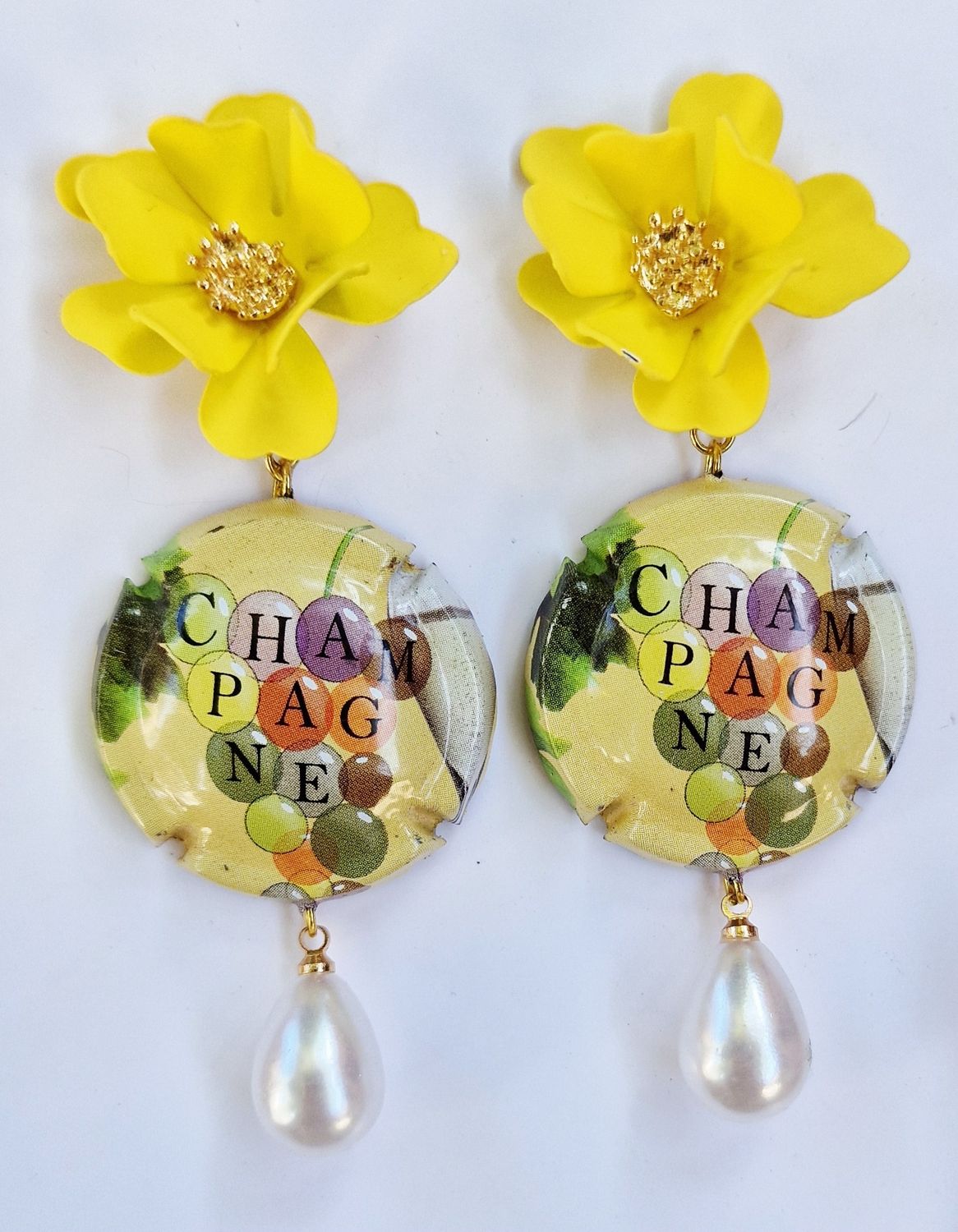 Orecchini Champagne