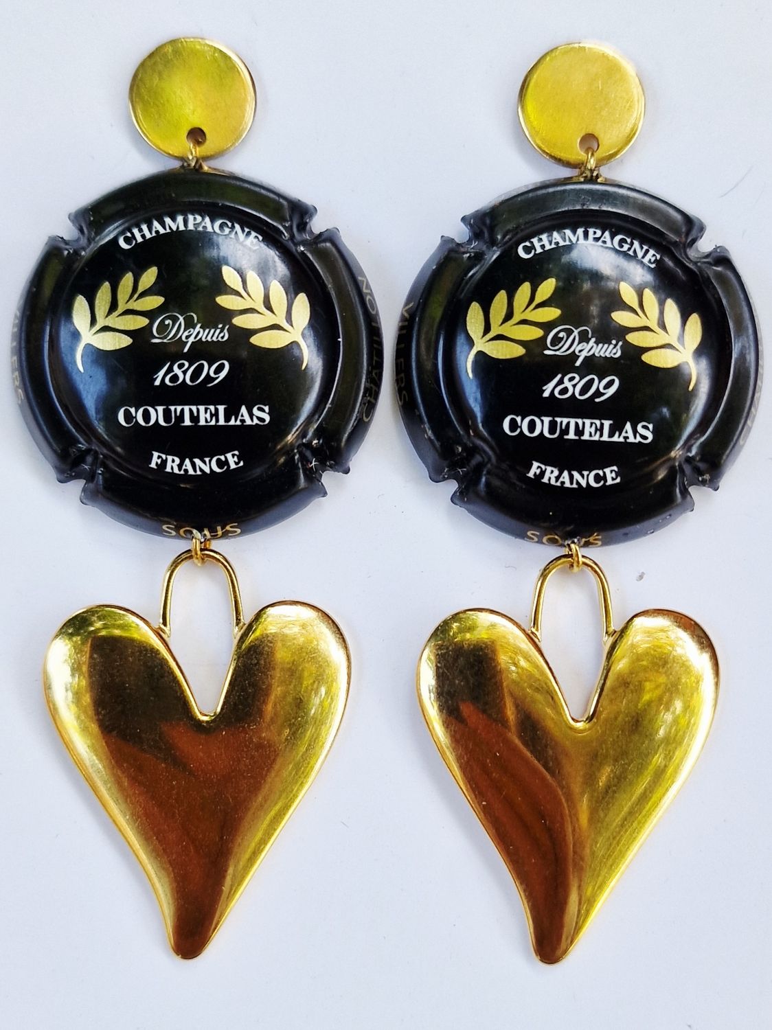 Orecchini Champagne