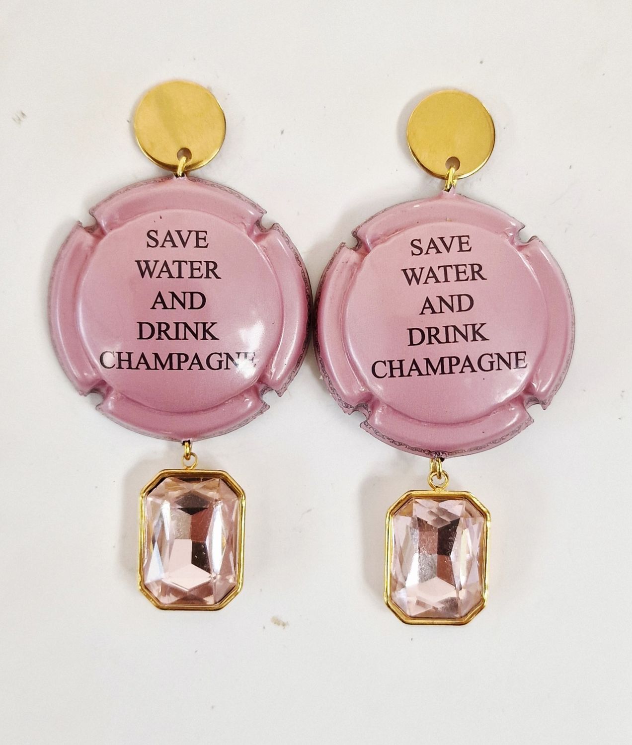 Orecchini Champagne