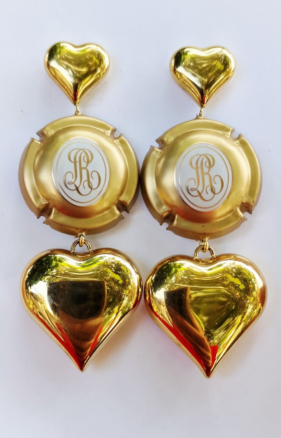 Orecchini Champagne