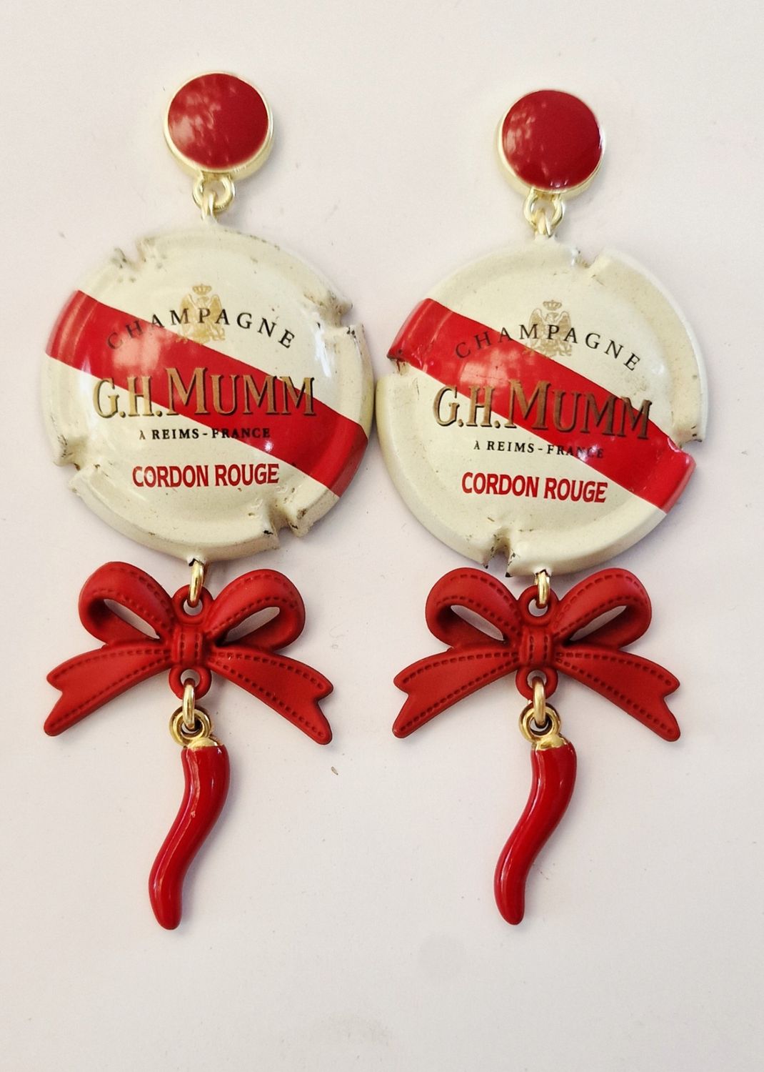 Orecchini Champagne