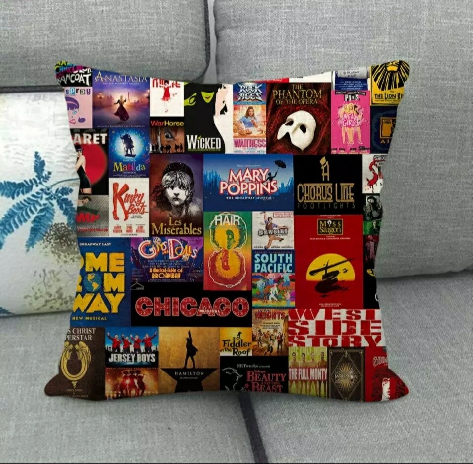 West End/ London Theatre Cushion Cover