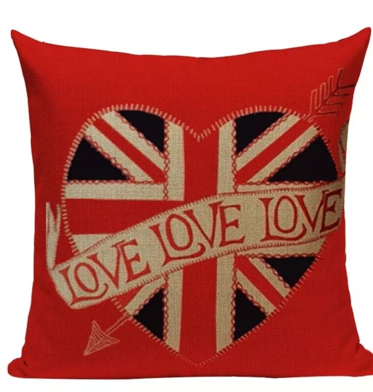 Love Love Love in Union Jack Heart