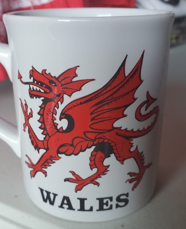 Ceramic Mug Welsh Dragon