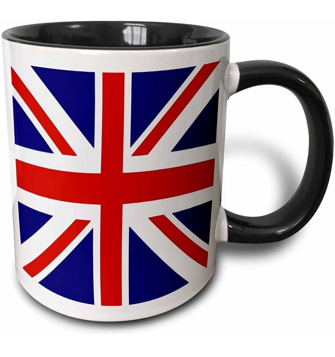 8oz Ceramic Mug With Union Jack