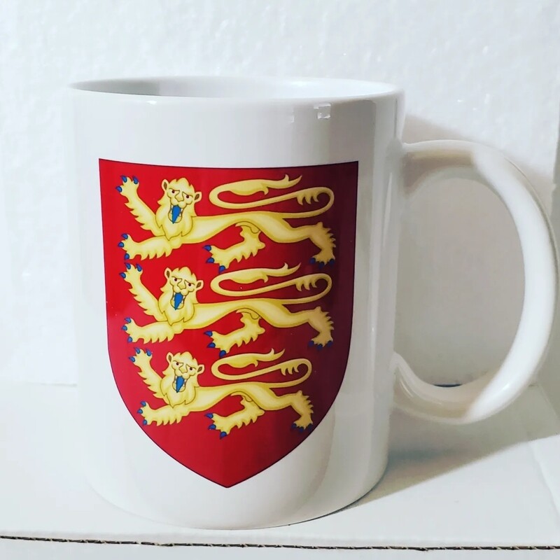 England 3 Lions Mug