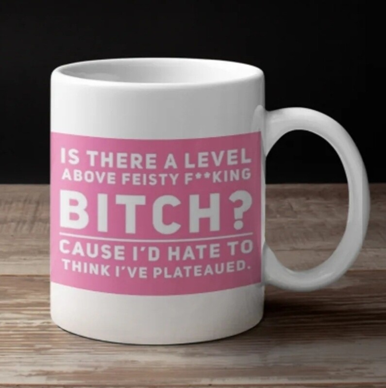 Fiesty &quot;B&quot; Humorous Mug.