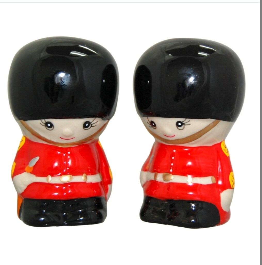 Queens Guard Salt and Pepper Shakers