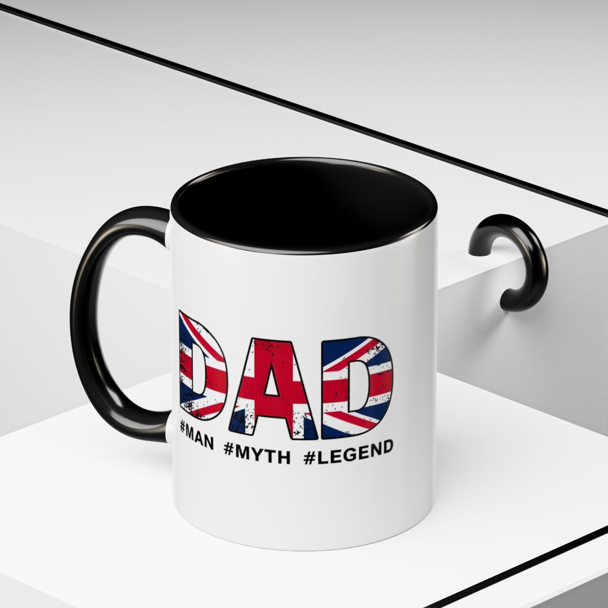 Patriotic Dad Coffee Mug - Legend Myth Man #1 Gift