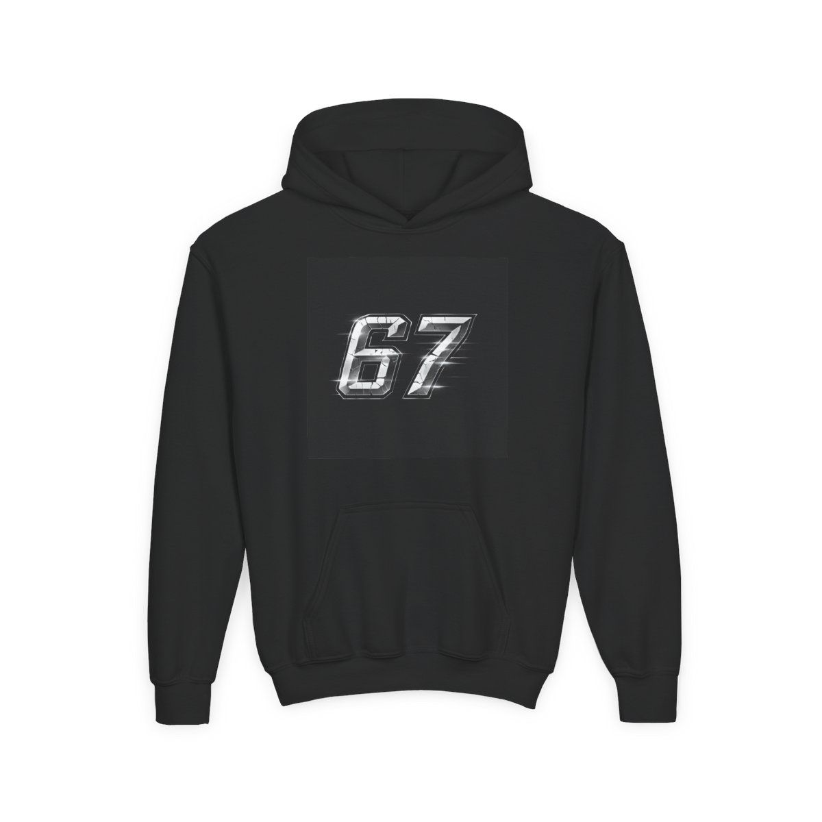 Distressed 67 Number Hoodie | Youth Sweatshirt, Vintage Racing Style