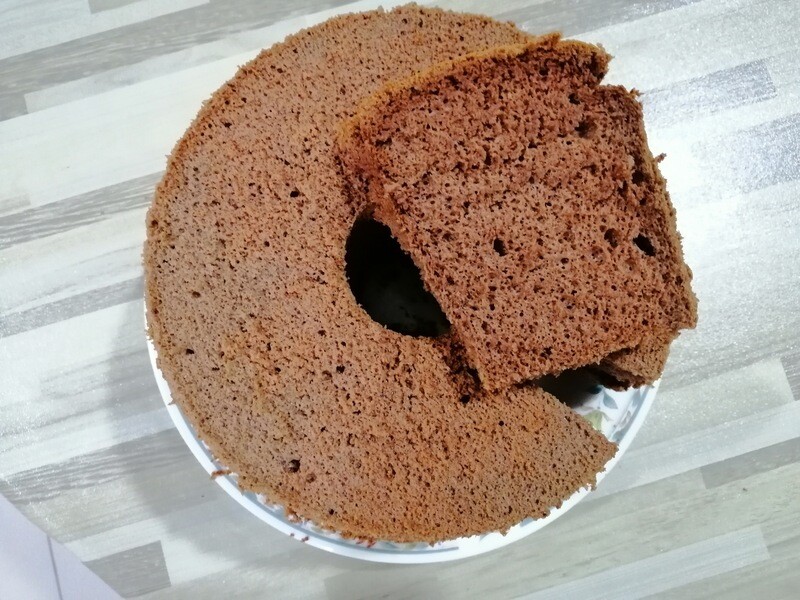 CHOCOLATE CHIFFON CAKE