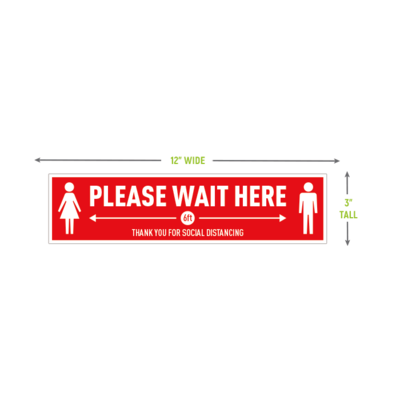 Check-out Line Floor Graphics