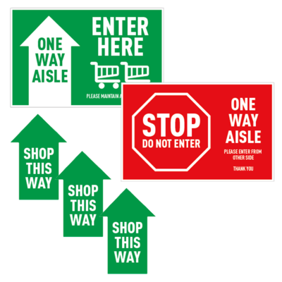 Directional Floor Graphic Kits