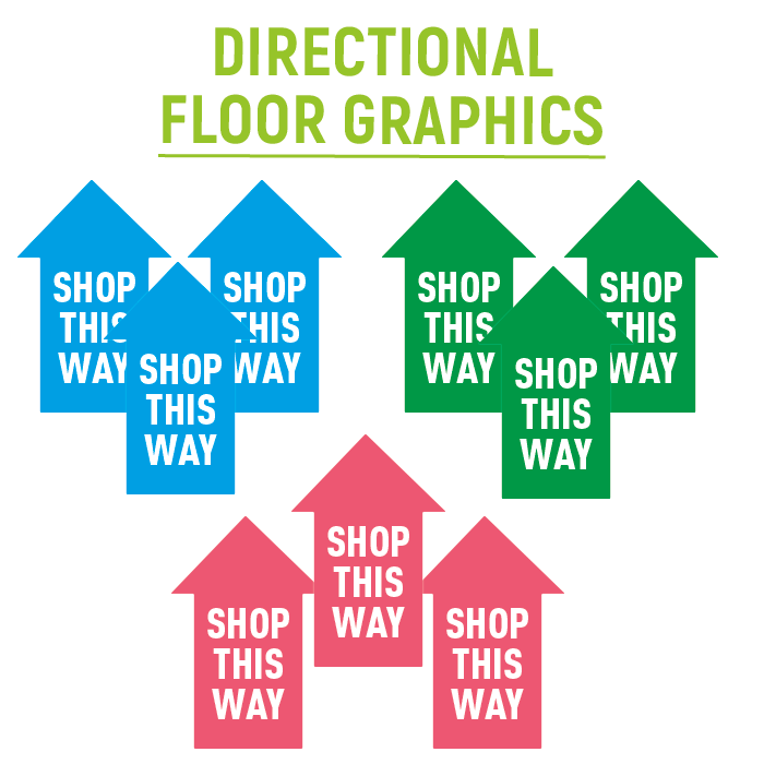 Directional Floor Graphic Arrows