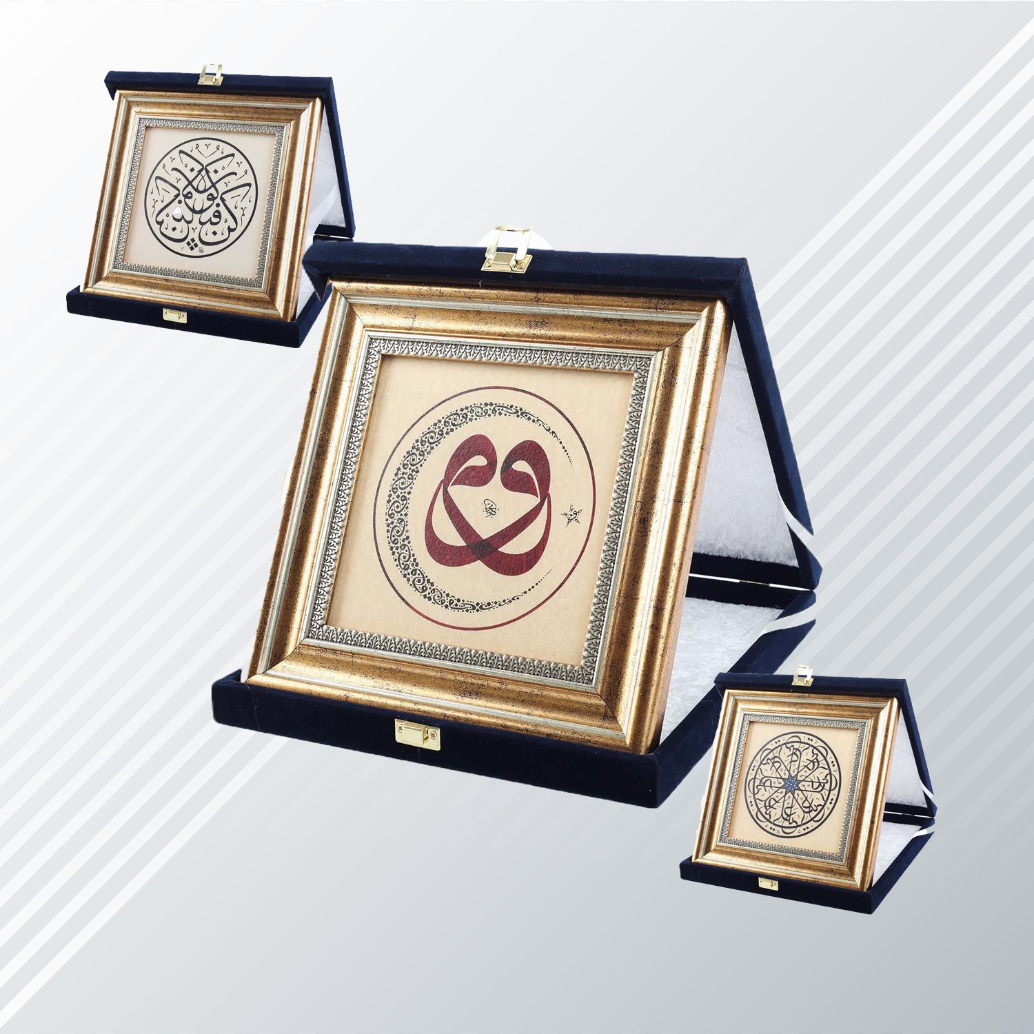 Kadife Kutulu Plaket 24x24