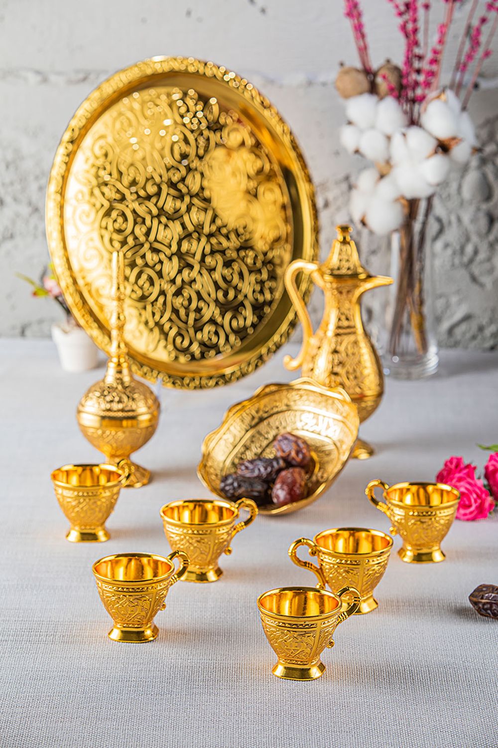 Ebruli Tam Takim Zemzem Gold-Silver