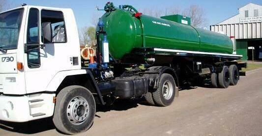 Semirremolque acero al carbono atmosférico de 25 m3 2T