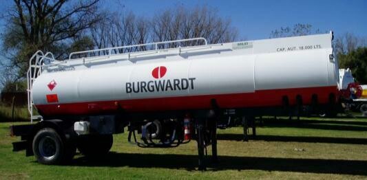 Semirremolque acero al carbono para transporte de combustible 18 m3 1