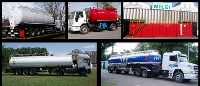 Transporte sustancias líquidas de producción