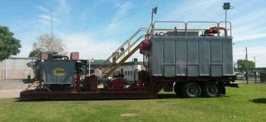 Equipo de pulling con pileta