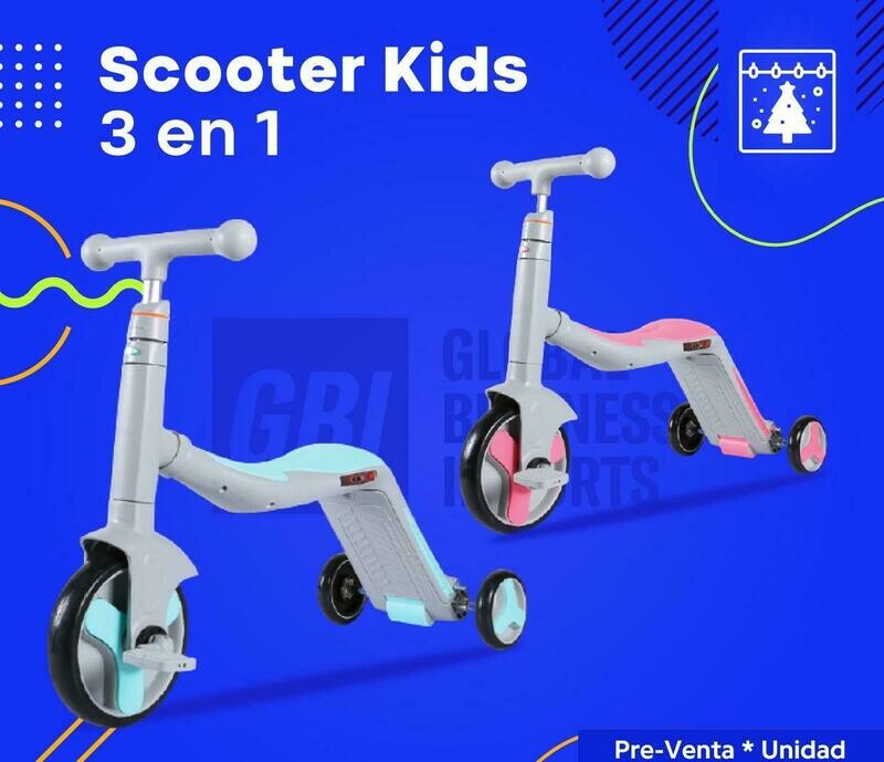 Scooter 3 en 1