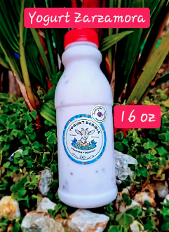 Yogurt bebible de leche de cabra con zarzamora  (8 onzas)