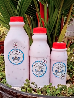 Yogurt bebible de leche de cabra con zarzamora (8 onzas)