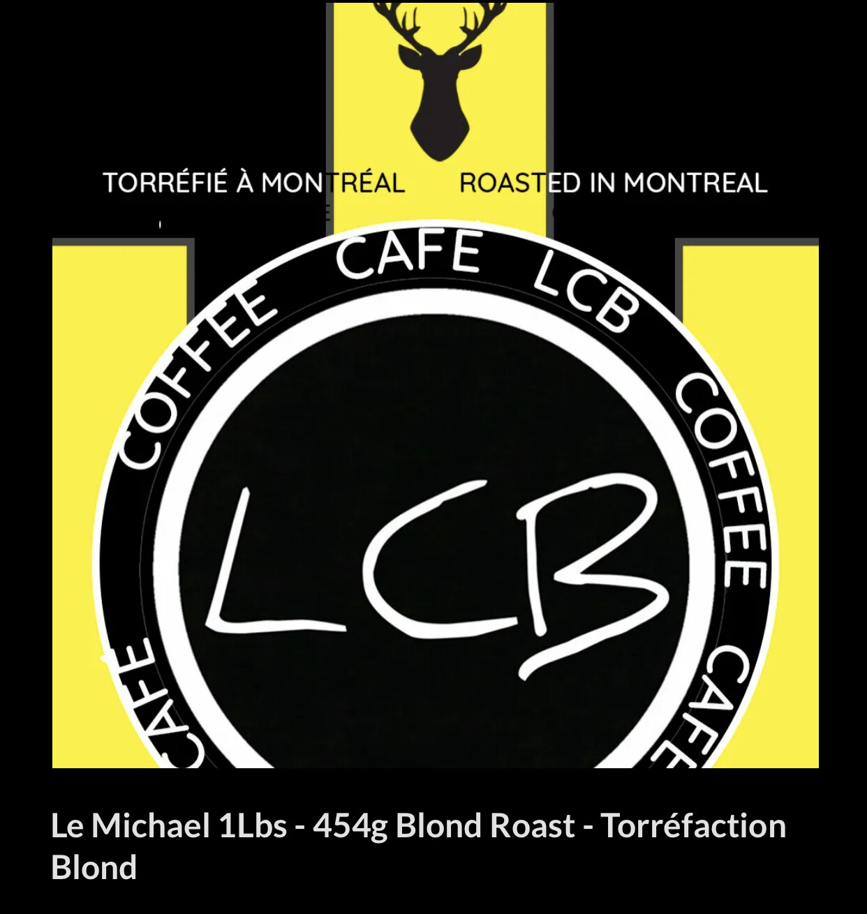 Le Micheals Café Filtre 454G - Torrefaction Blond