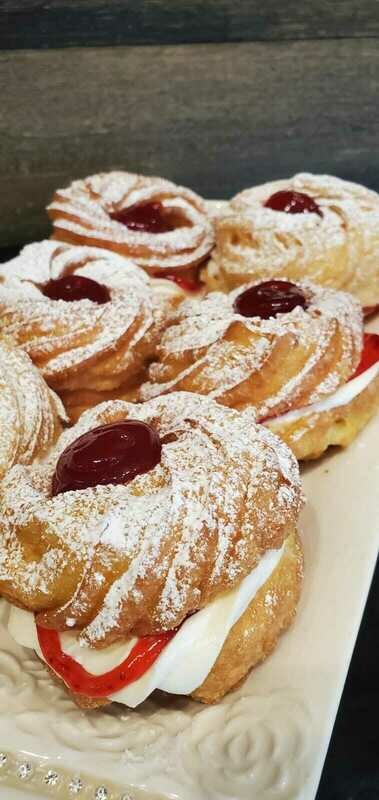 Zeppole Au Fraise