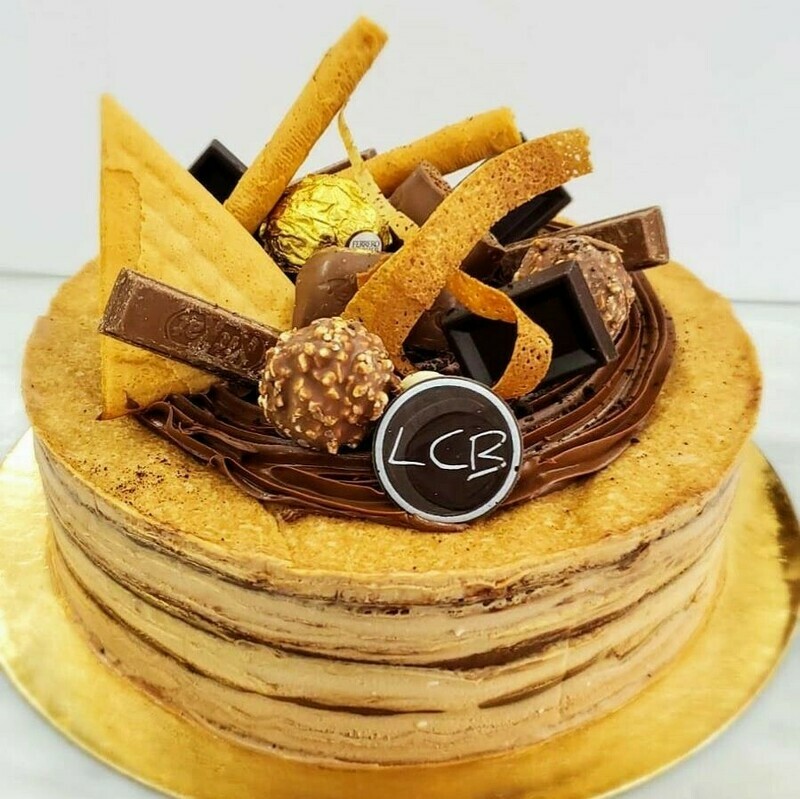OMG Nutella Crêpe Au Fromage Crémeux 8&quot;