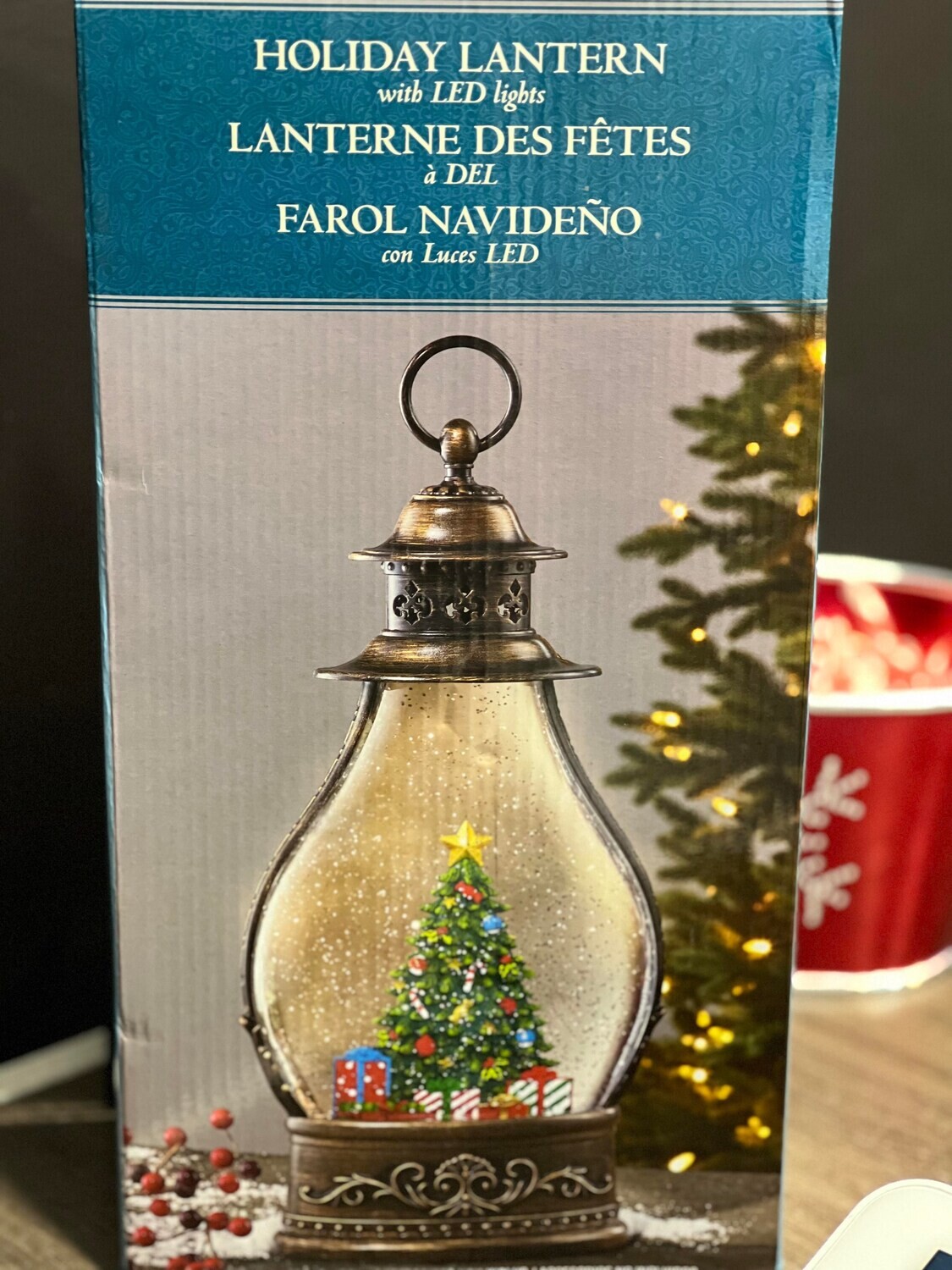 Lanterne De Noël Sapin