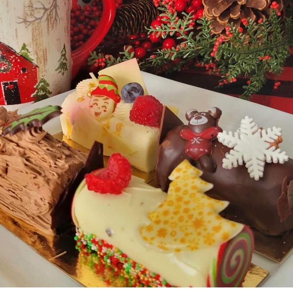 Minis Bûche De Noël Boîte De 6
